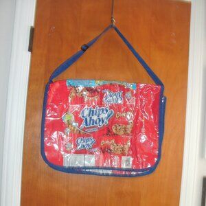 UNIQUE Recycled Chips Ahoy Cookie Wrapper Messenger Bag Crossbody by Terracycle